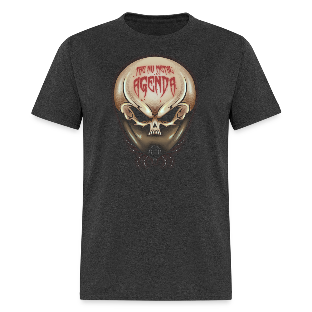 NMA Tick Skull - Classic T-Shirt - heather black
