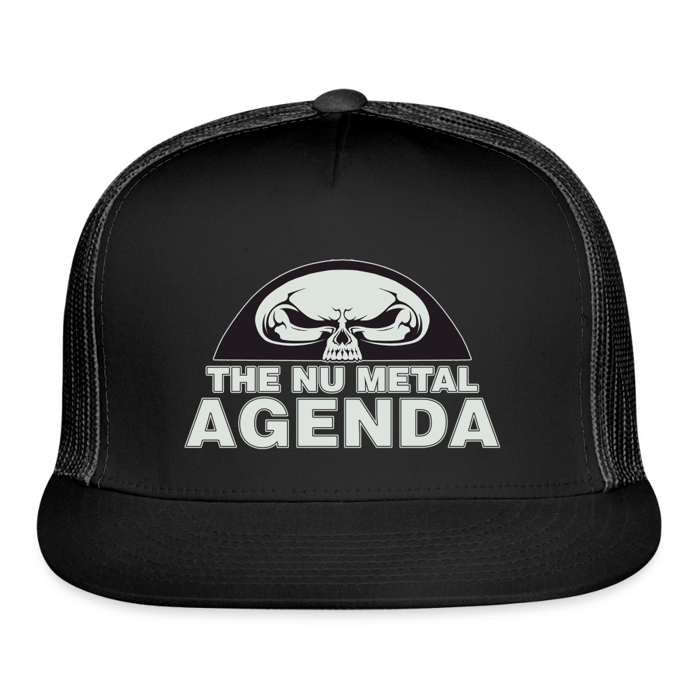 NMA Skull - Trucker Cap - black/black