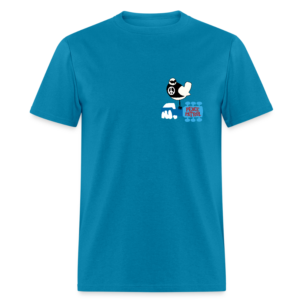 Woodstock 99 Peace Patrol - Tee - turquoise