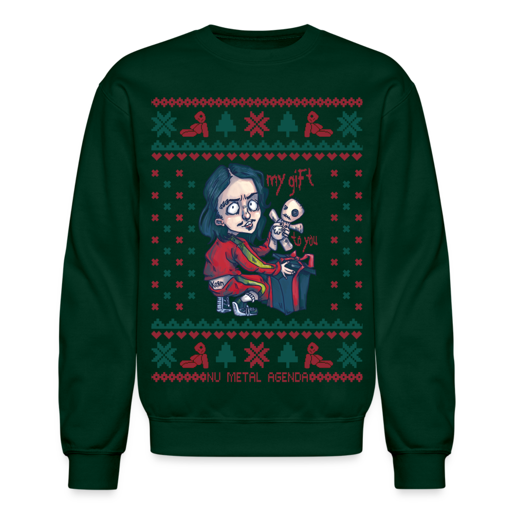 System's Greetings Xmas - Crewneck Sweatshirt - forest green