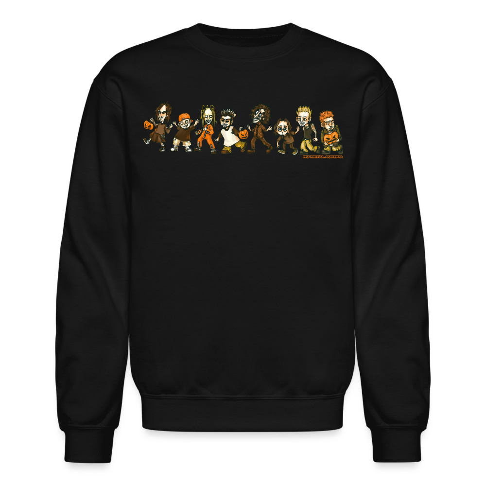 Nu Metal Trick or Treaters - Crewneck Sweatshirt - black