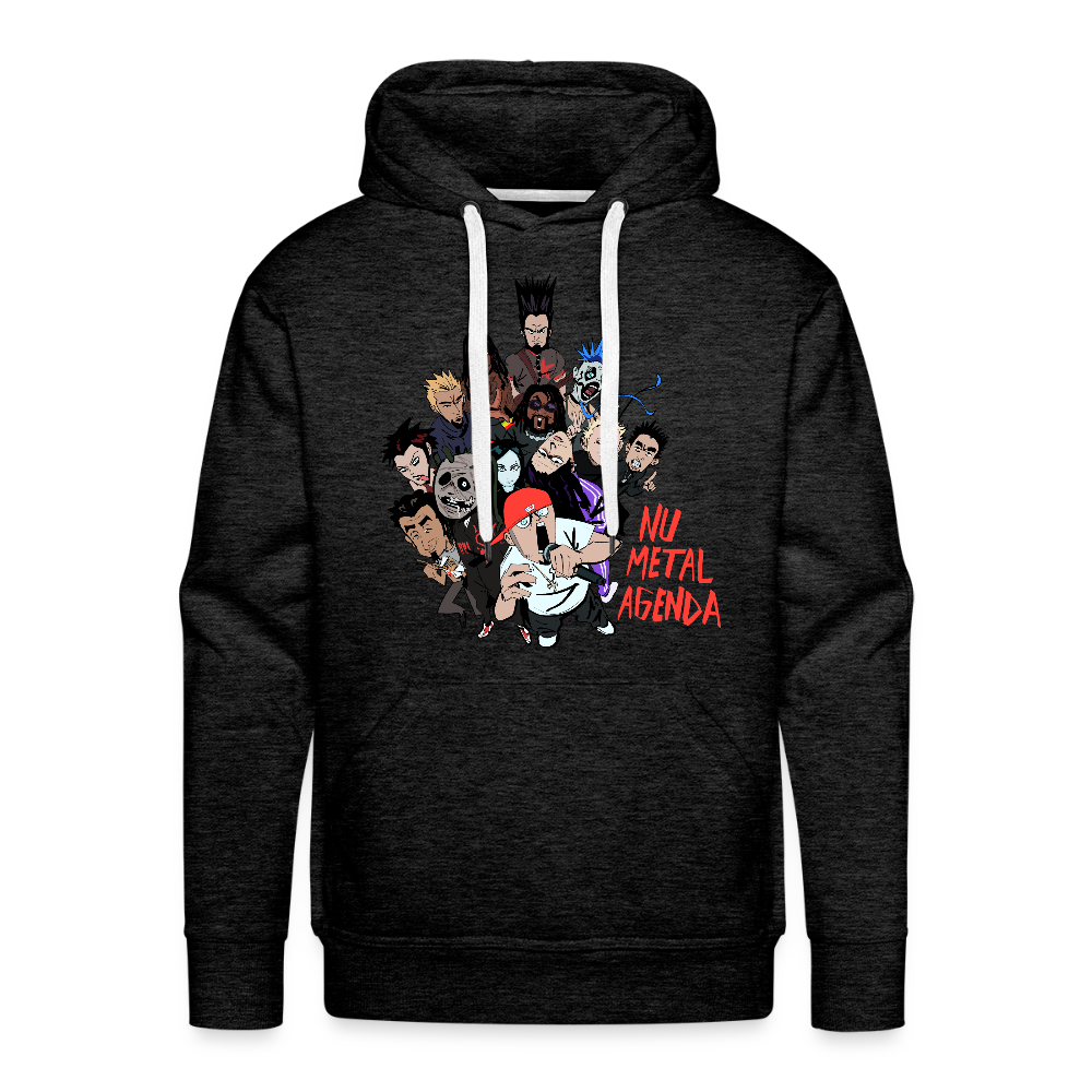 Nu Metal Family Portrait - Premium Hoodie - charcoal grey