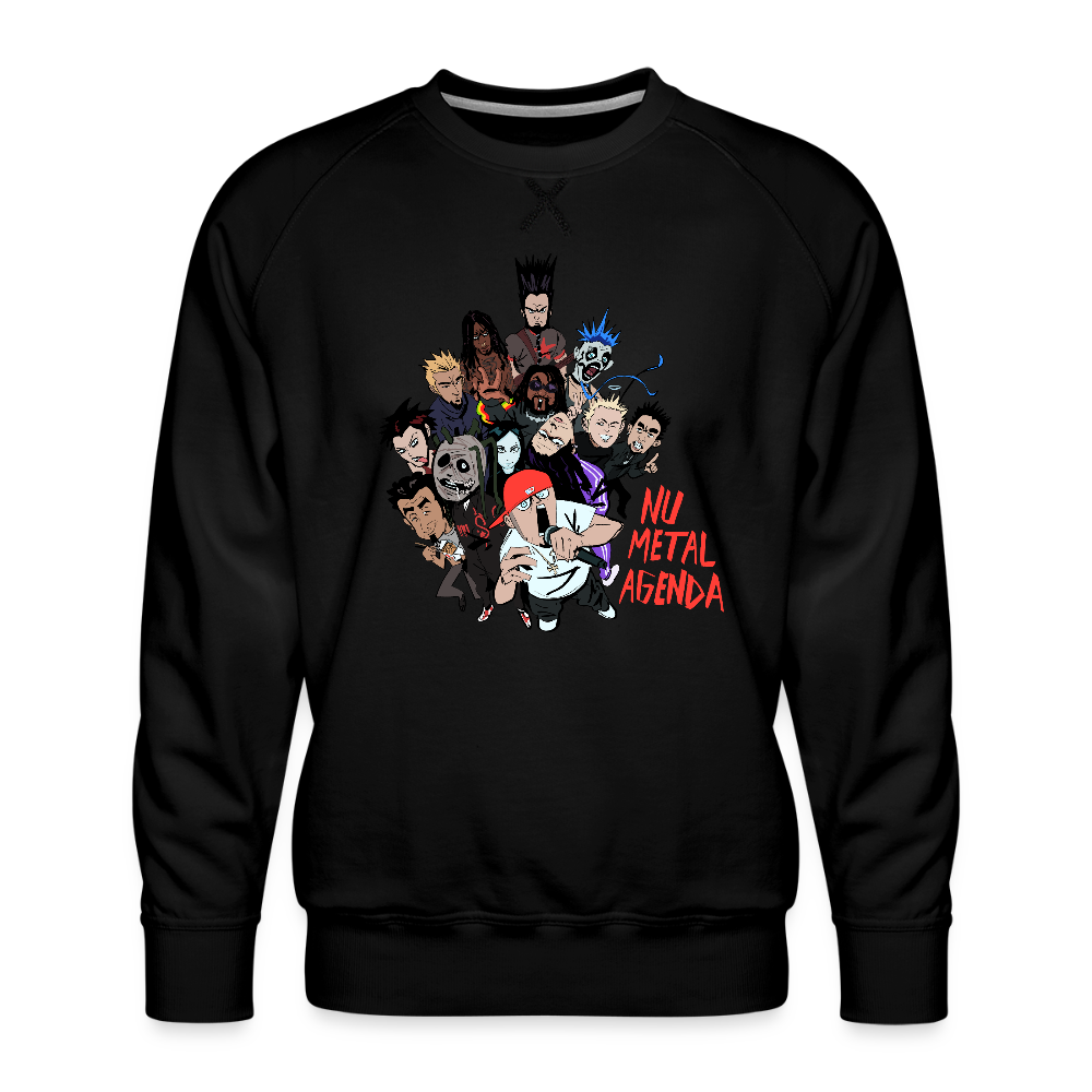 Nu Metal Family Portrait - Premium Sweatshirt - black