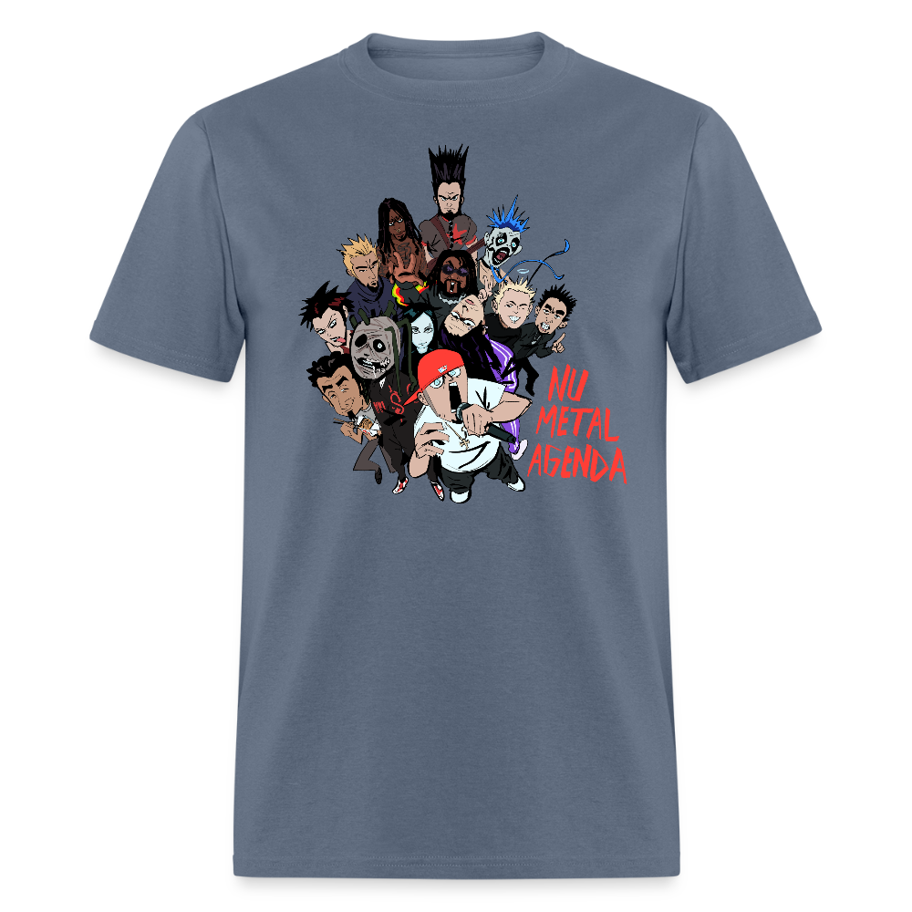 Nu Metal Family Portrait - Classic T-Shirt - denim
