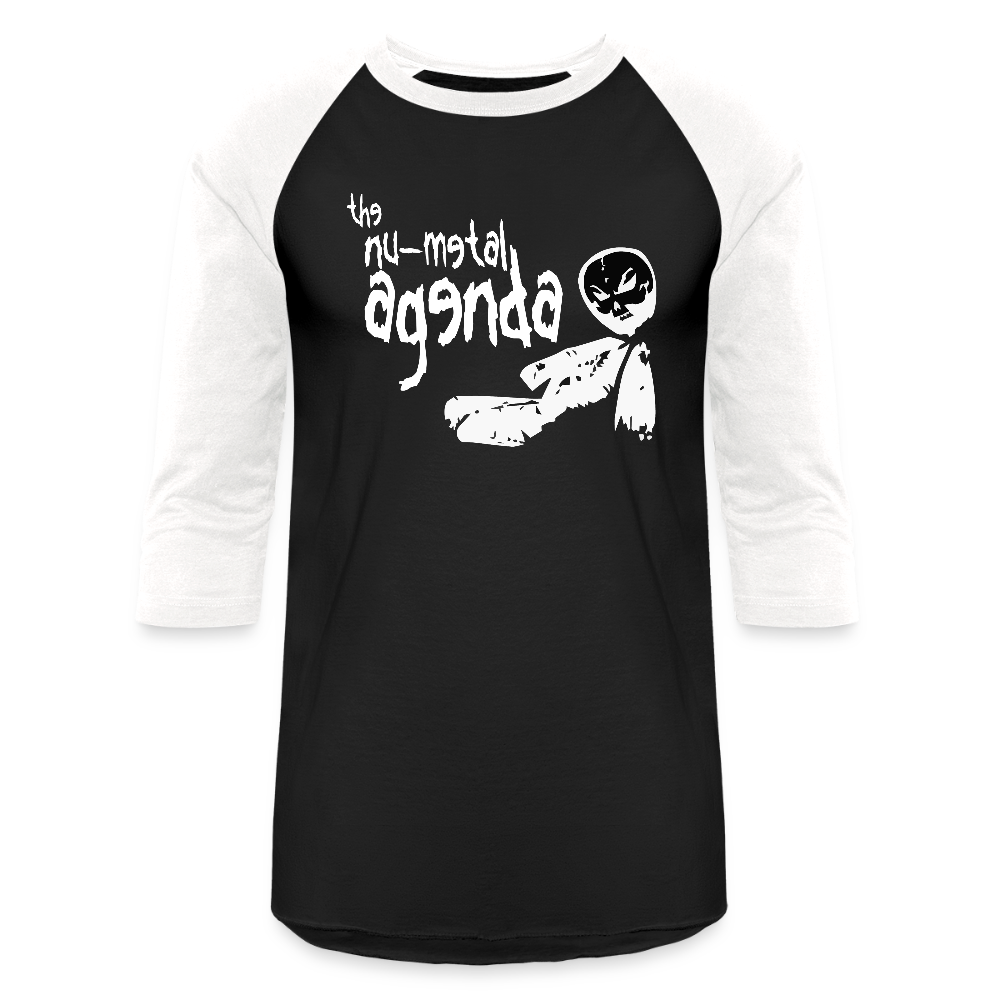 KorNMA - Baseball T-Shirt - black/white