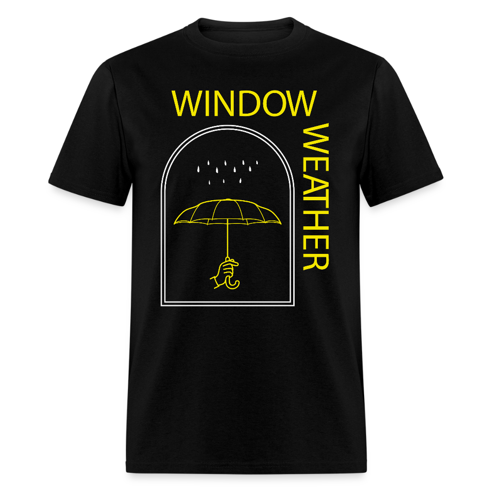 WIndow Weather - Classic T-Shirt - black