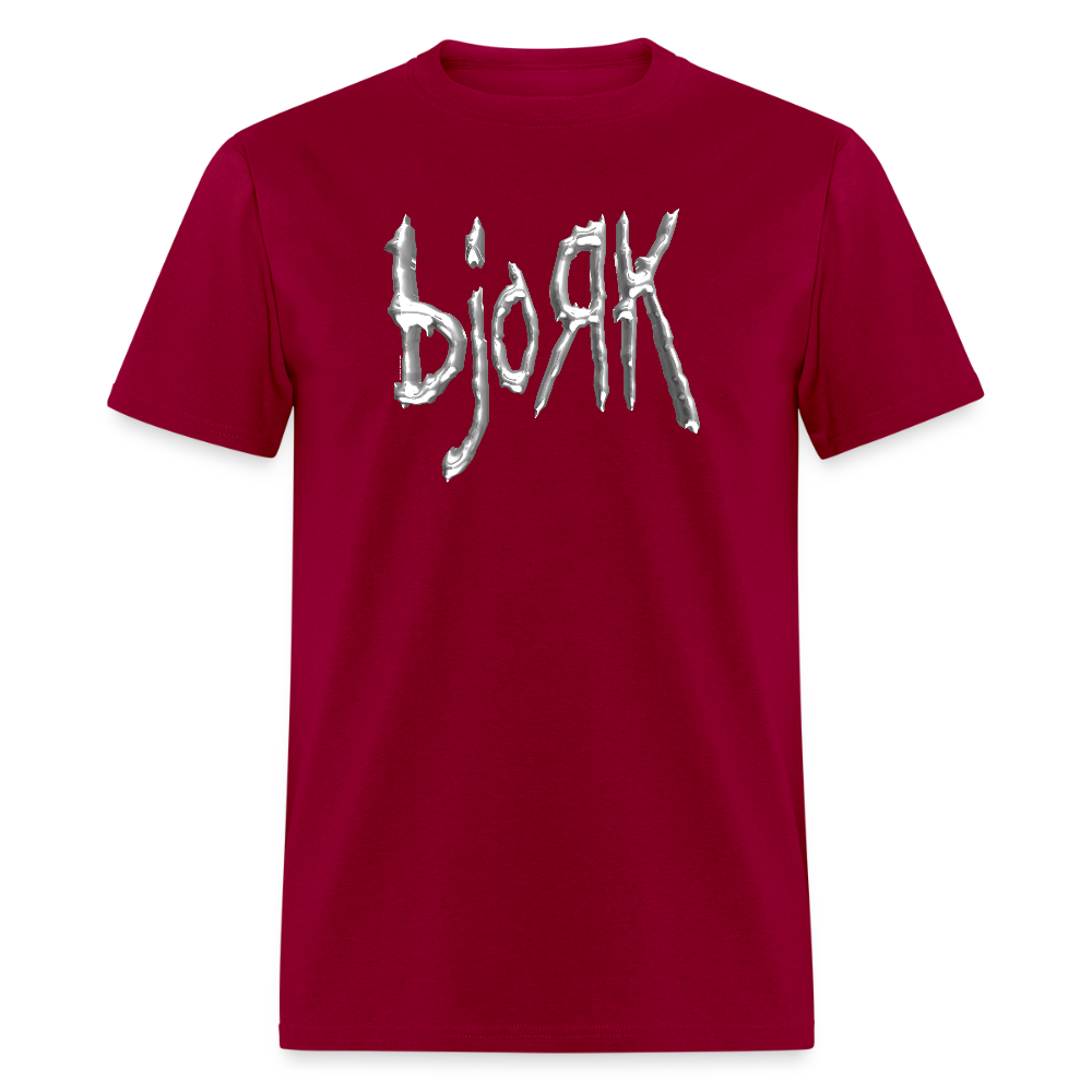 bjoЯk - Tee - dark red