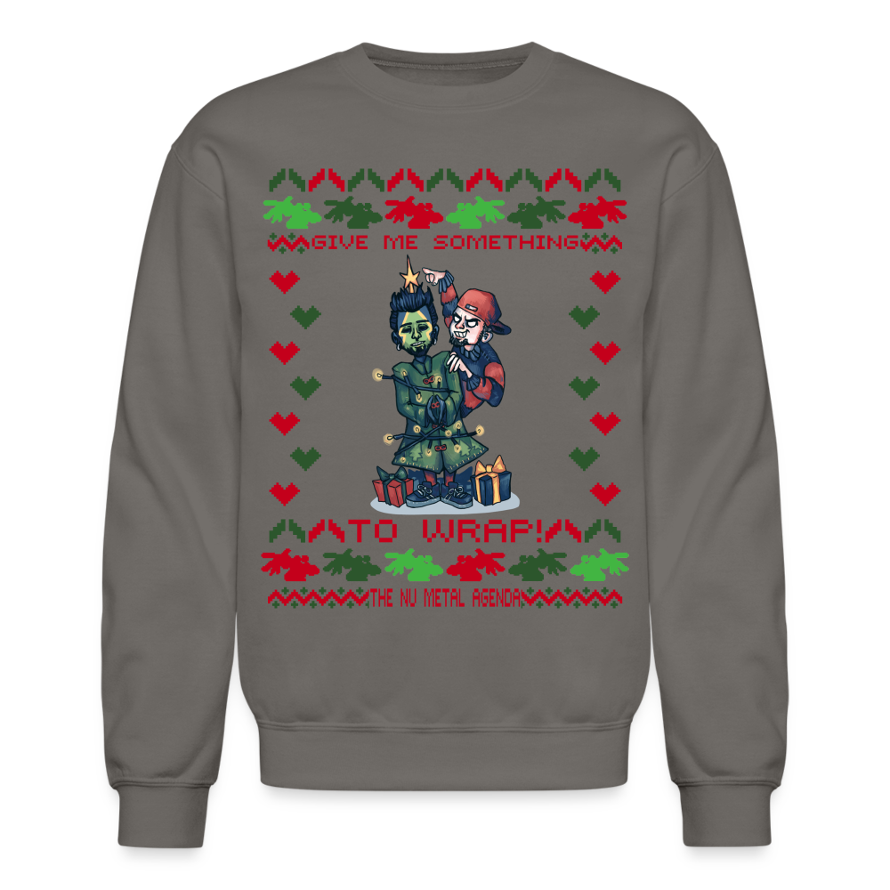 Give Me Something to Bake - Crewneck Sweatshirt - asphalt gray