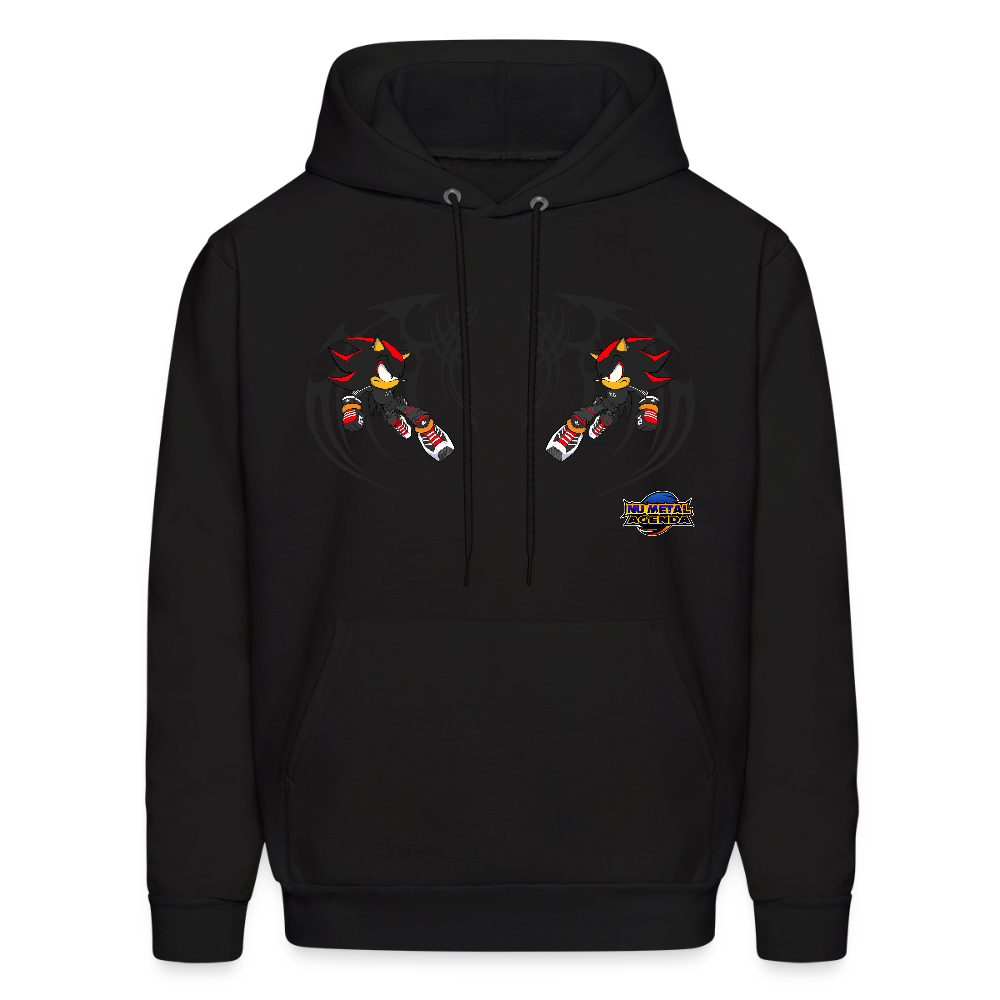 Shadow vs Shadow Zip Hoodie - black