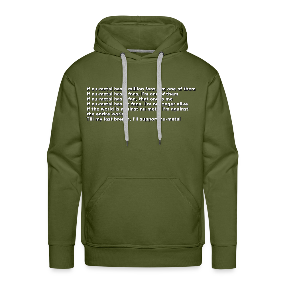 The Pledge - Premium Hoodie - olive green