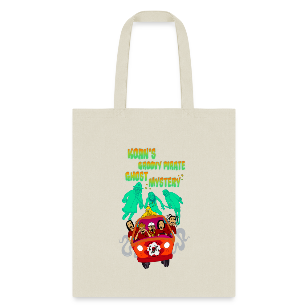 Korn's Groovy Pirate Ghost Mystery Machine - Tote Bag - natural