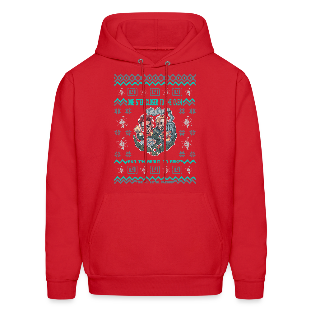 One Step Closer Xmas - Premium Hoodie - red