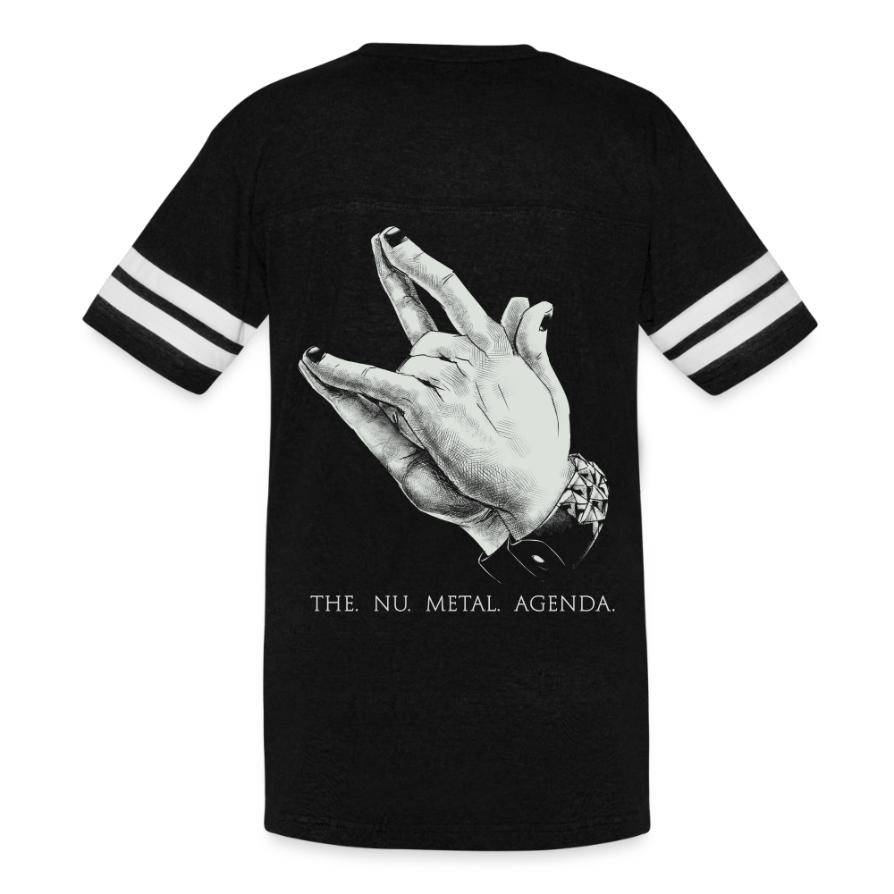 Nu Metal Will Provide - Vintage Sport T-Shirt - black/white
