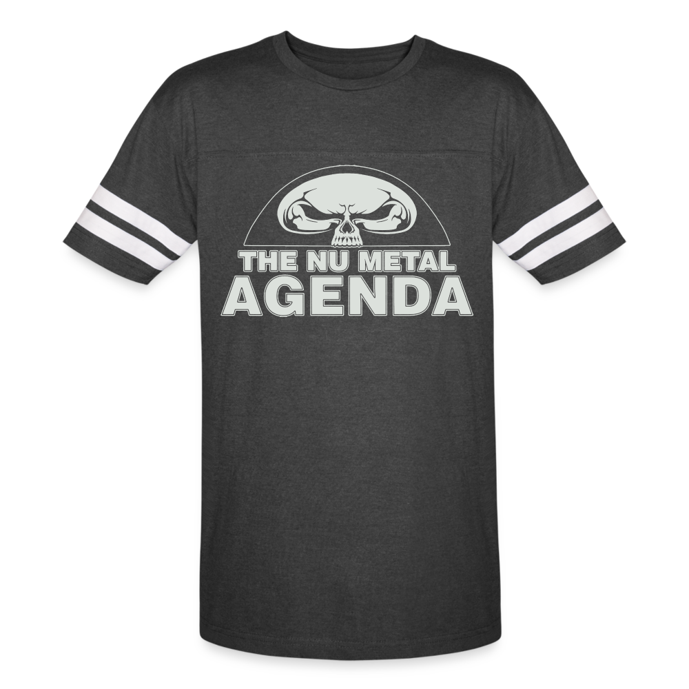 NMA Skull - Vintage Sport T-Shirt - vintage smoke/white