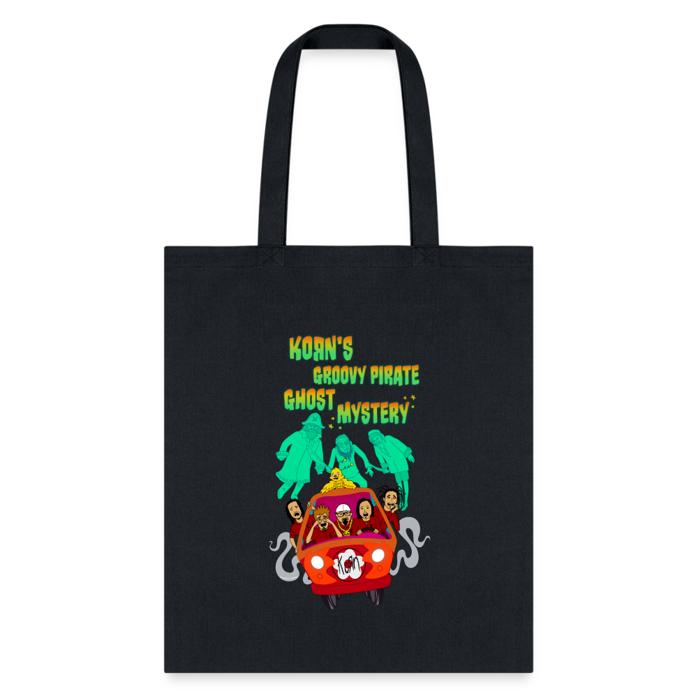 Korn's Groovy Pirate Ghost Mystery Machine - Tote Bag - black