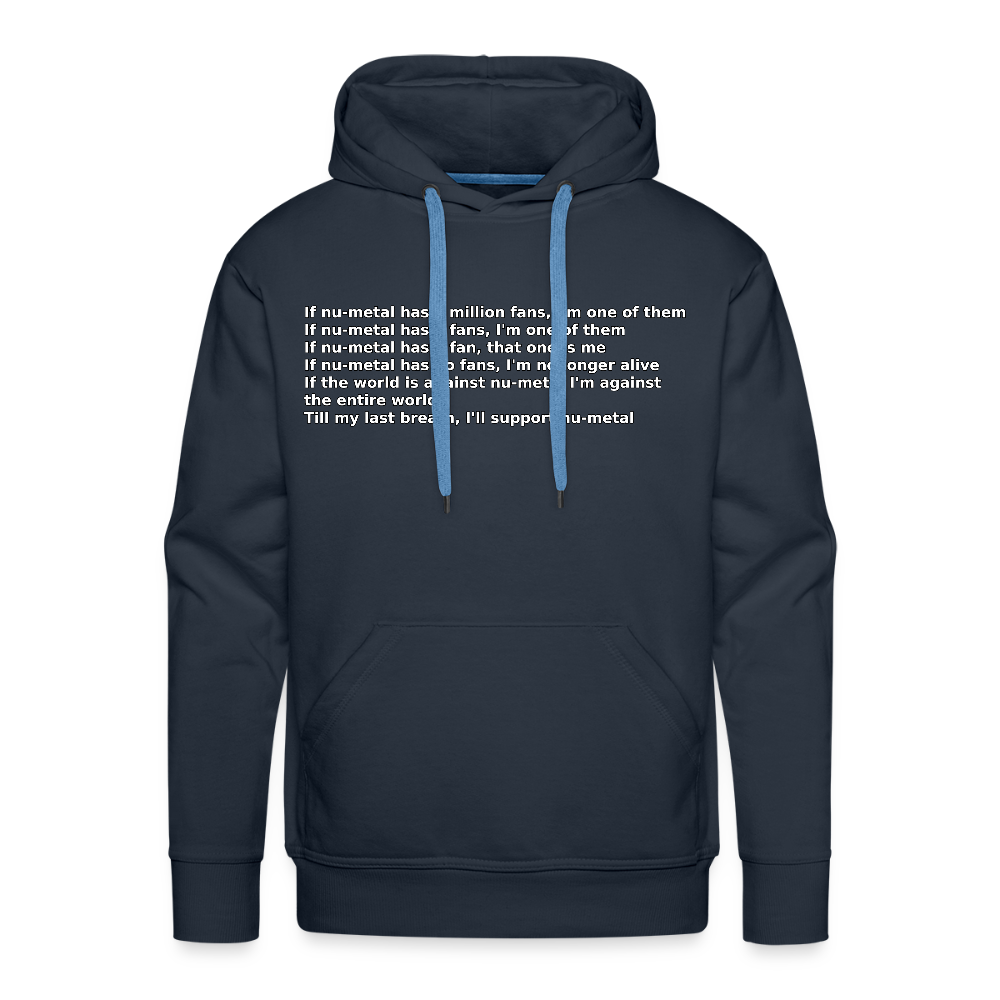 The Pledge - Premium Hoodie - navy