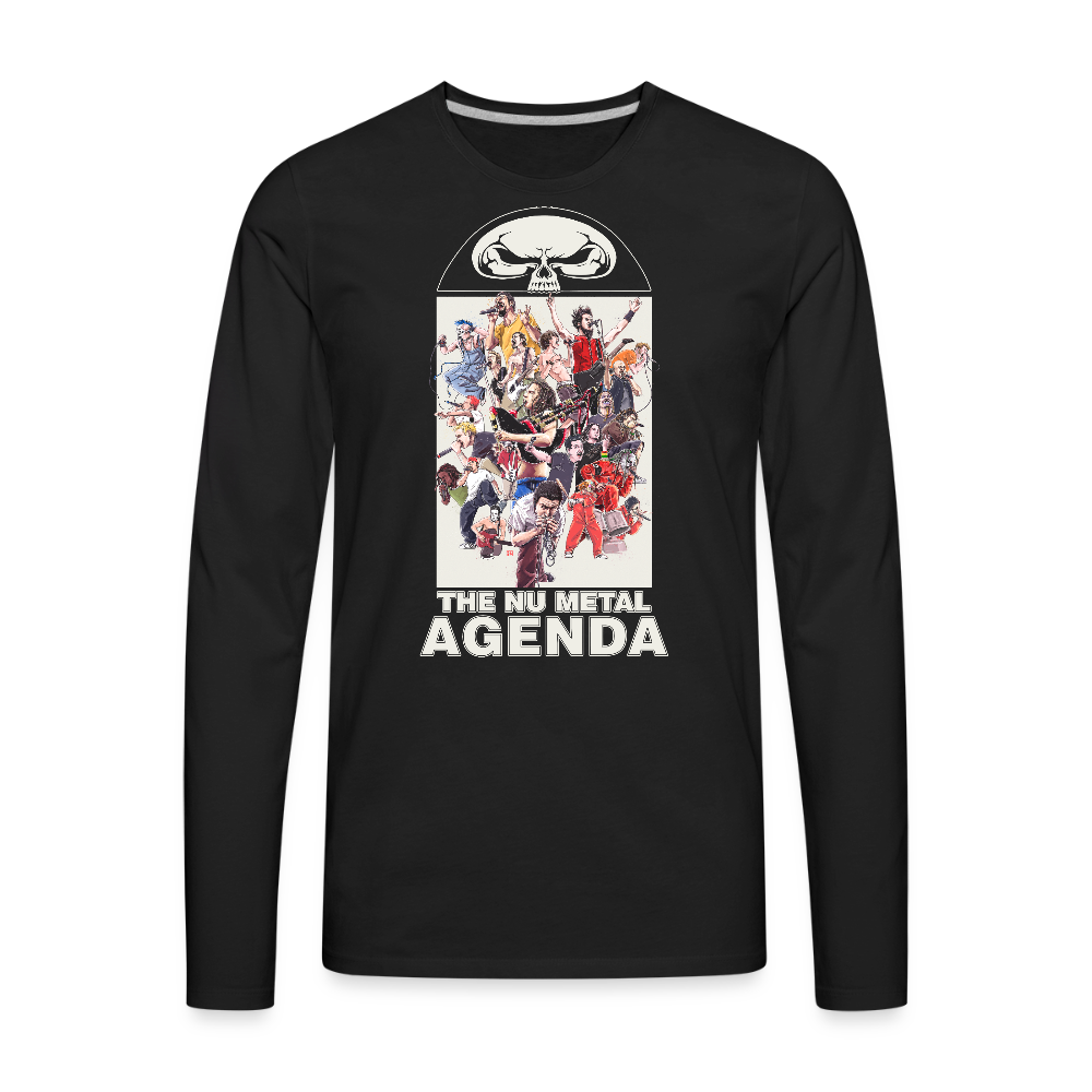 Nu Metal by Adriel Conteri - Premium Long Sleeve T-Shirt - black