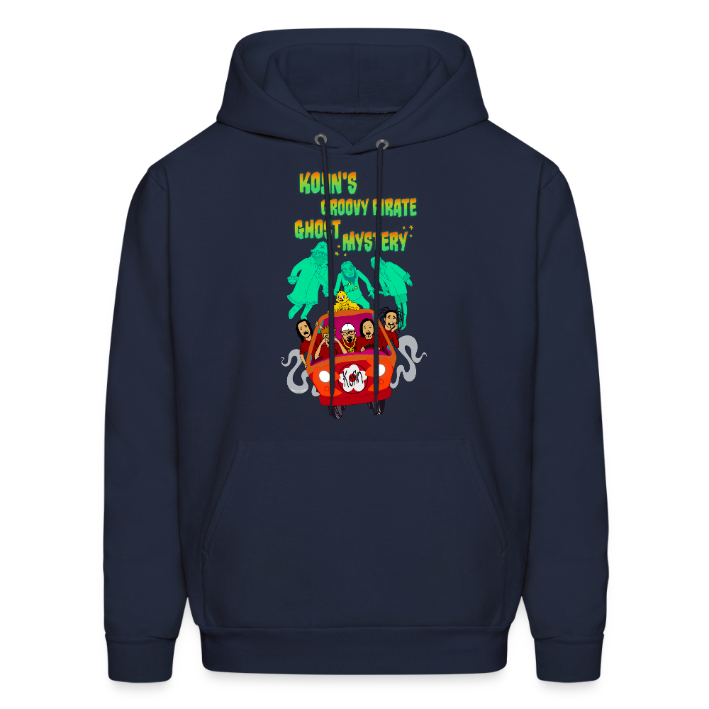 Korn's Groovy Pirate Ghost Mystery - Premium Hoodie - navy