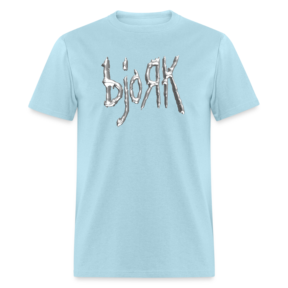 bjoЯk - Tee - powder blue