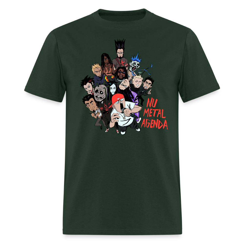 Nu Metal Family Portrait - Classic T-Shirt - forest green