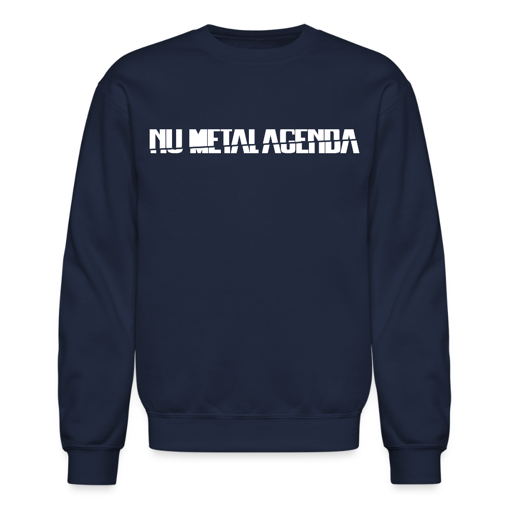 The Samurai Metal Agenda - Crewneck Sweatshirt (2-Side) - navy