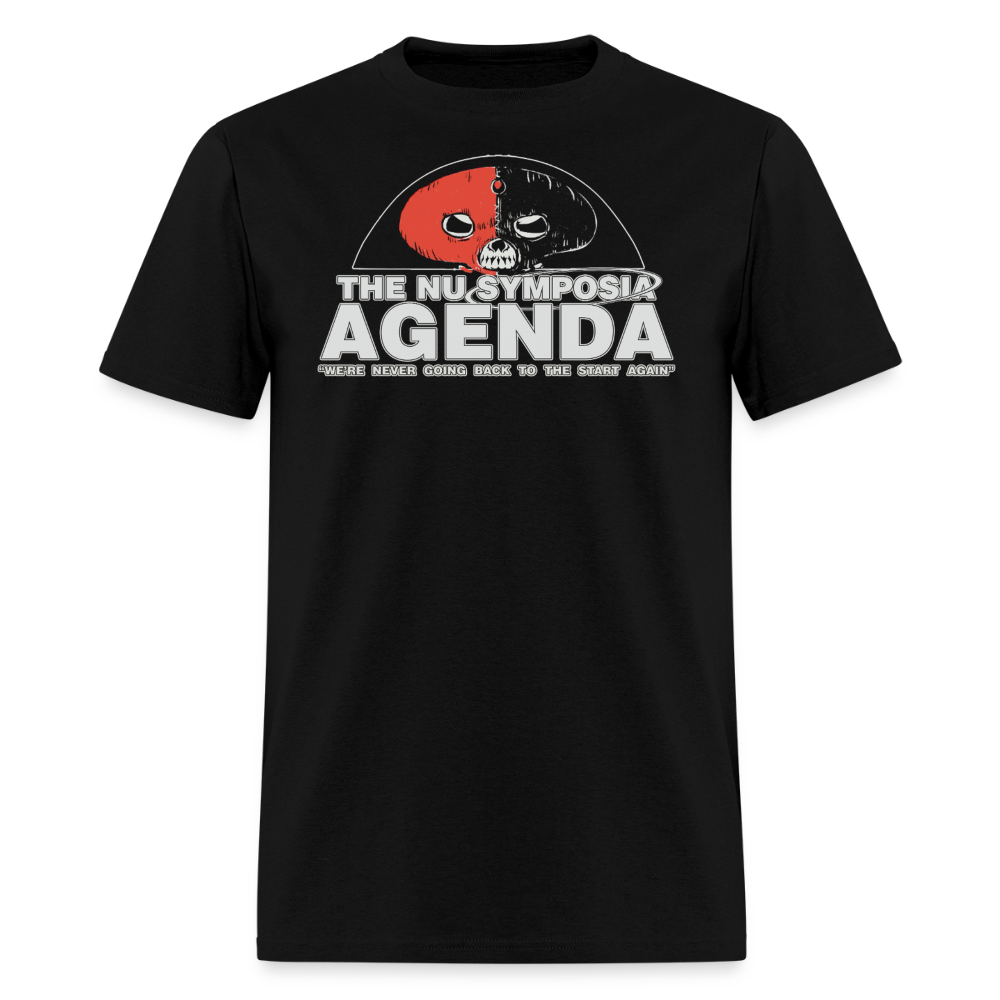 The Nu Symposia Agenda - T-Shirt - black