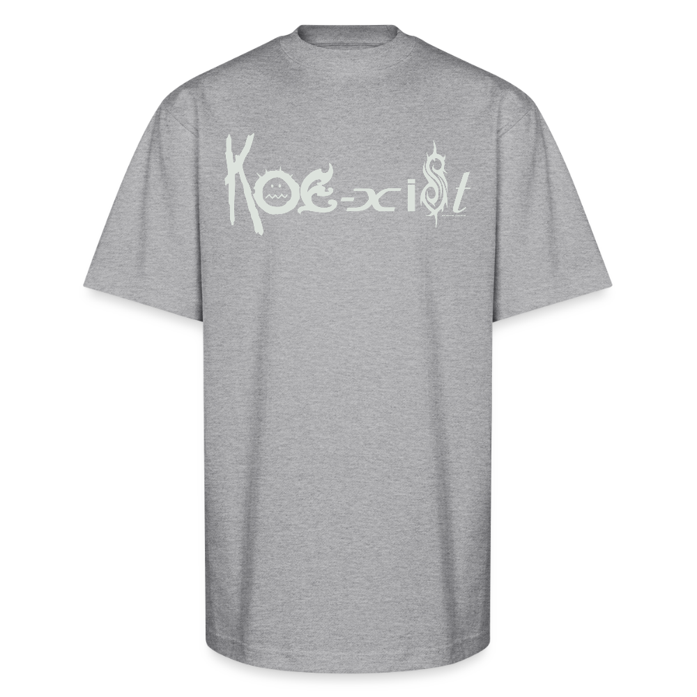 Koexist - Heavy Oversized Tee - heather gray