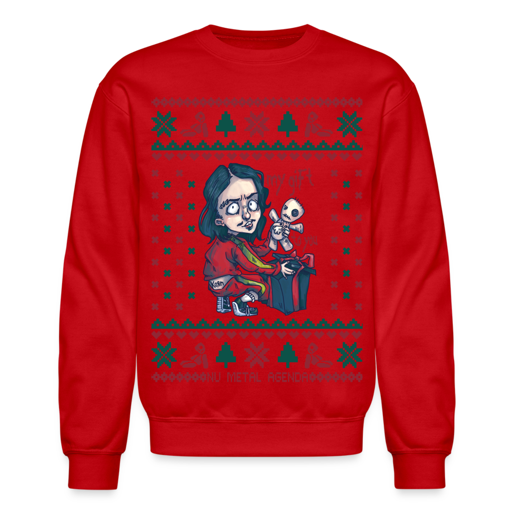 System's Greetings Xmas - Crewneck Sweatshirt - red