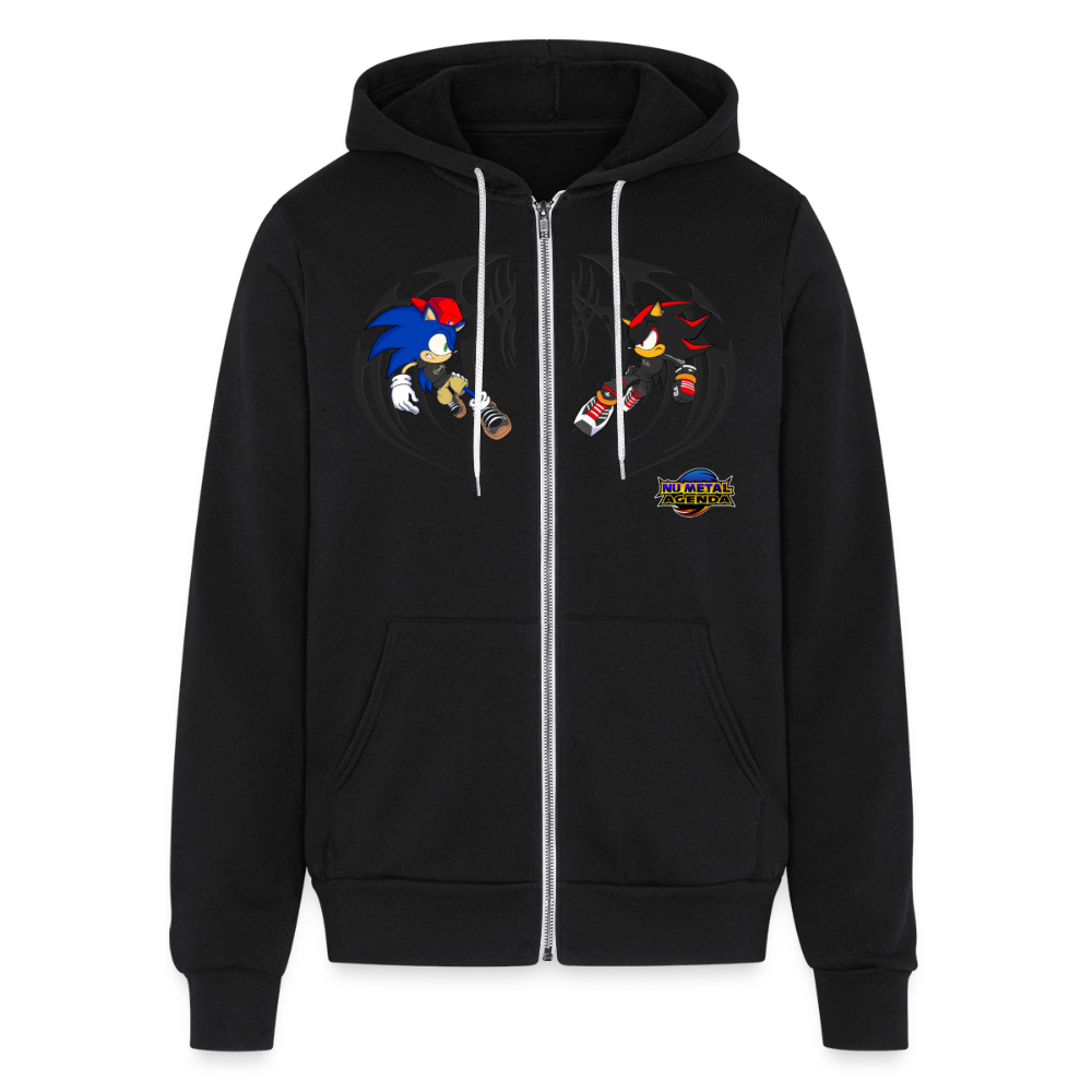 Sonic vs Shadow - Tribal Zip Hoodie – The Nu Metal Agenda Merch Table