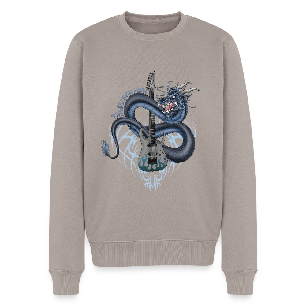 The Nu Metal Dragon Agenda - Premium Sweatshirt - taupe