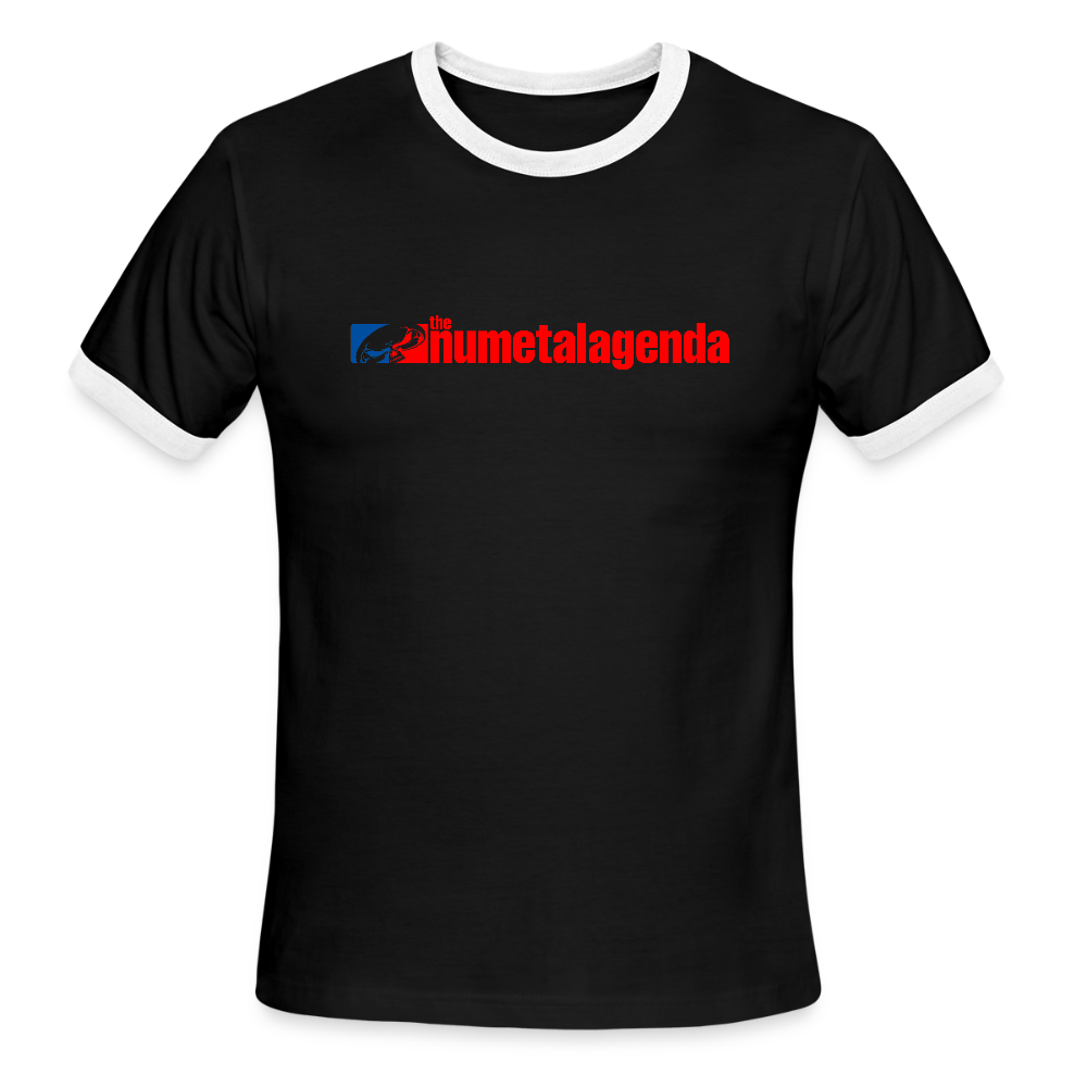 LiNMAp Bizkit - Ringer T-Shirt - black/white