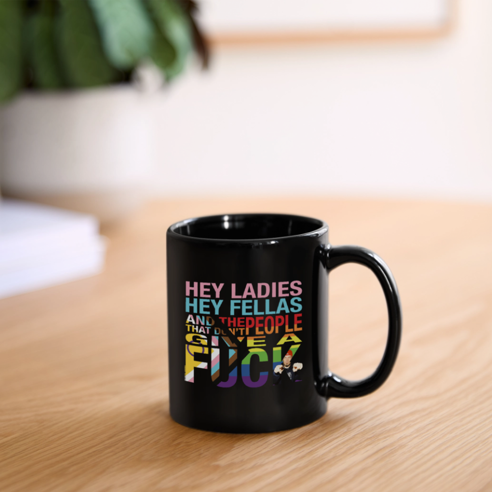 The People That Don't Give a Fuck - Full Color Mug - black