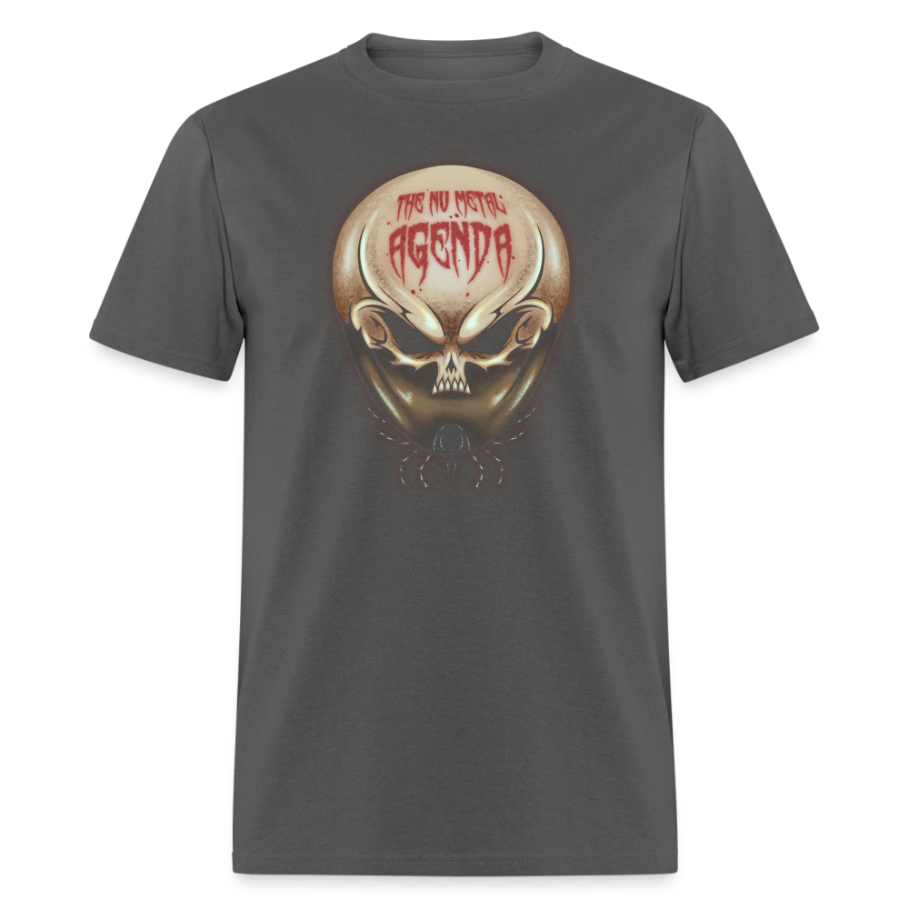 NMA Tick Skull - Classic T-Shirt - charcoal