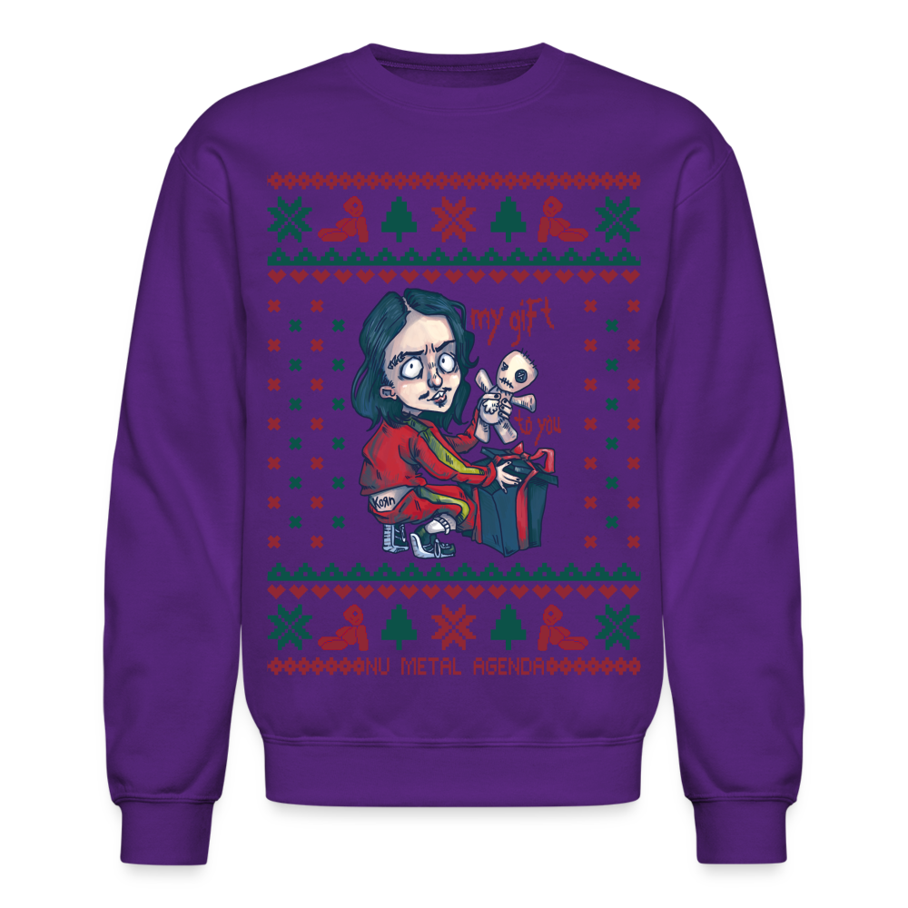 System's Greetings Xmas - Crewneck Sweatshirt - purple