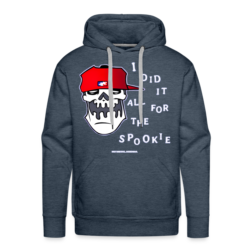 Did It All for the Spookie - Premium Hoodie - heather denim