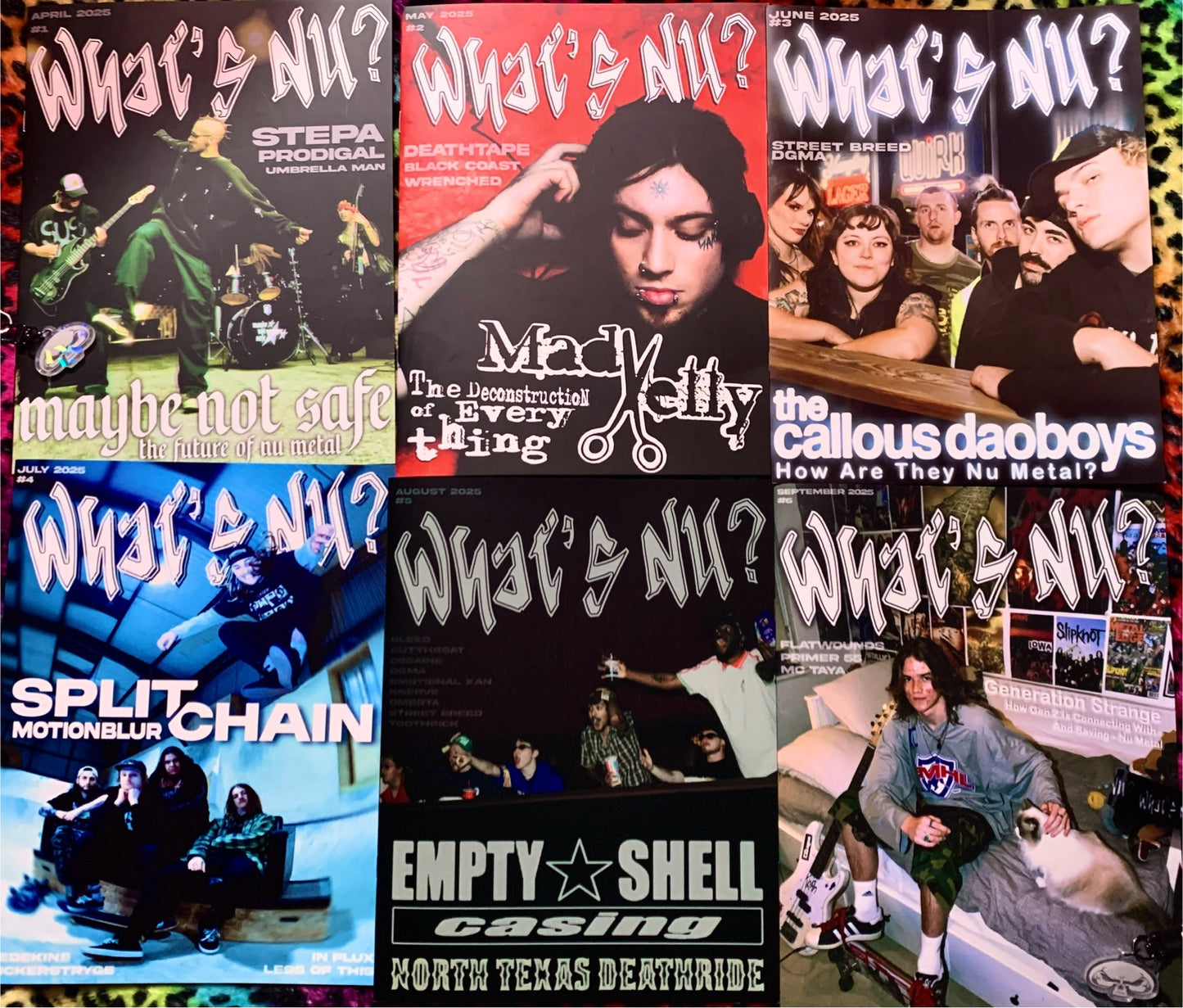 Catching Up with What's Nu?: Six Issue Bundle (#001 - #006)