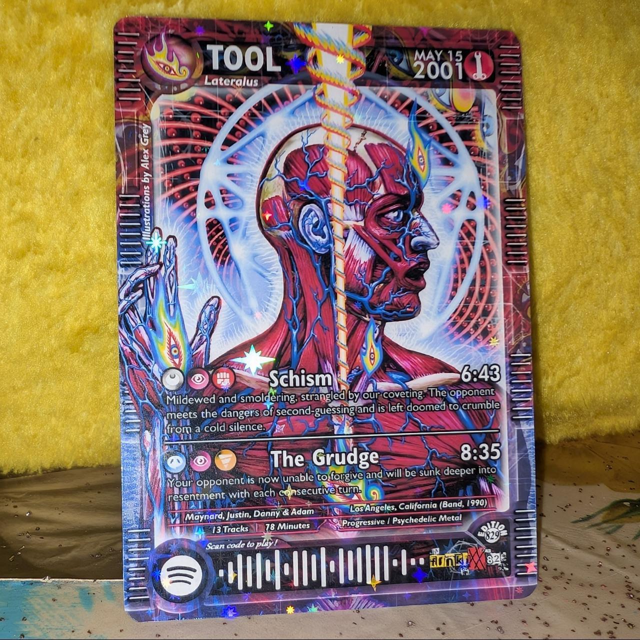 TOOL Holographic Trading Card