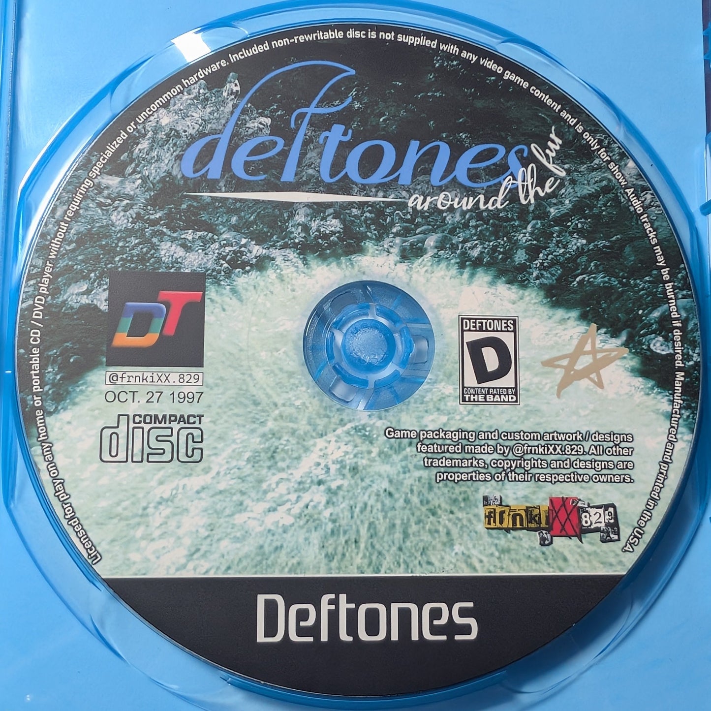 Deftones / Around the Fur PlayStation 2 Case