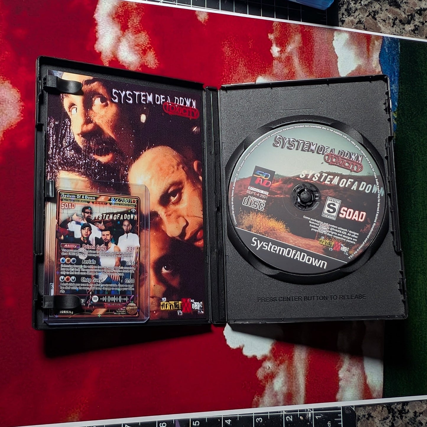 System of a Down / Toxicity PlayStation 2 Case