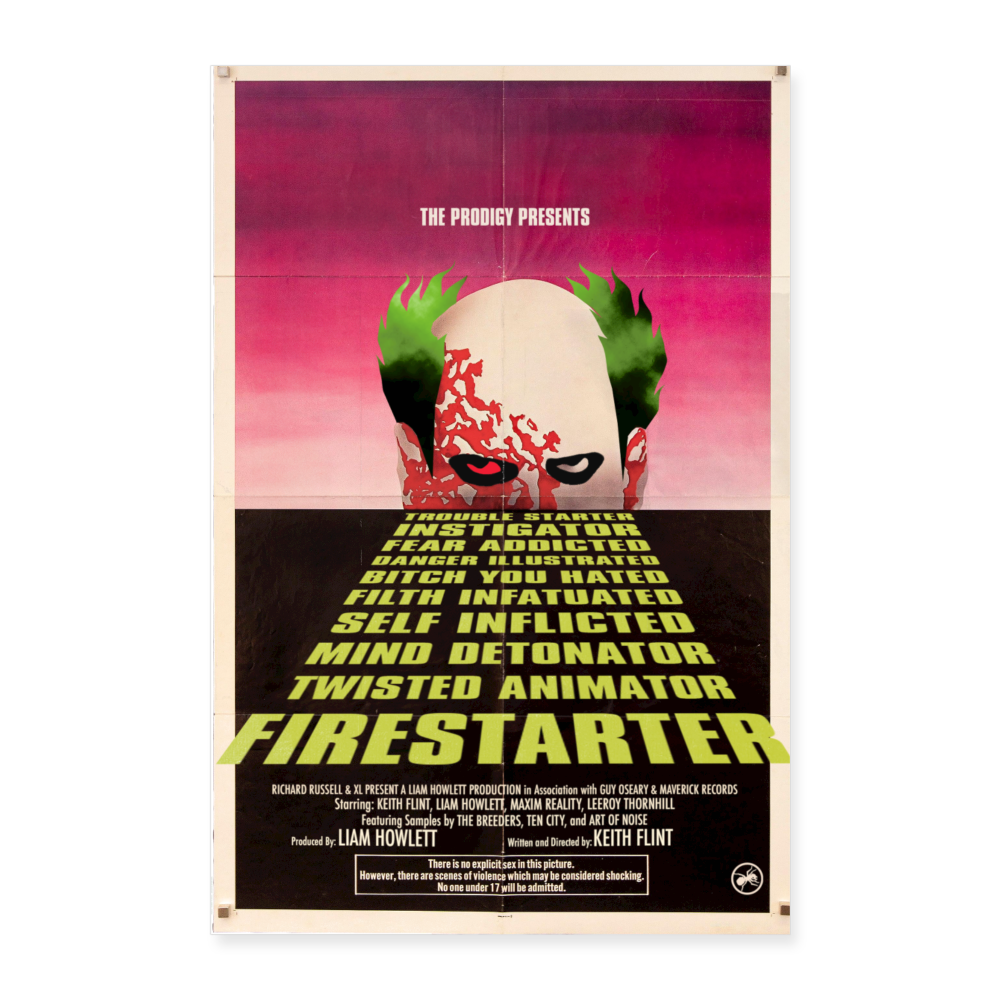 Dawn of the Living Firestarter - Poster - white