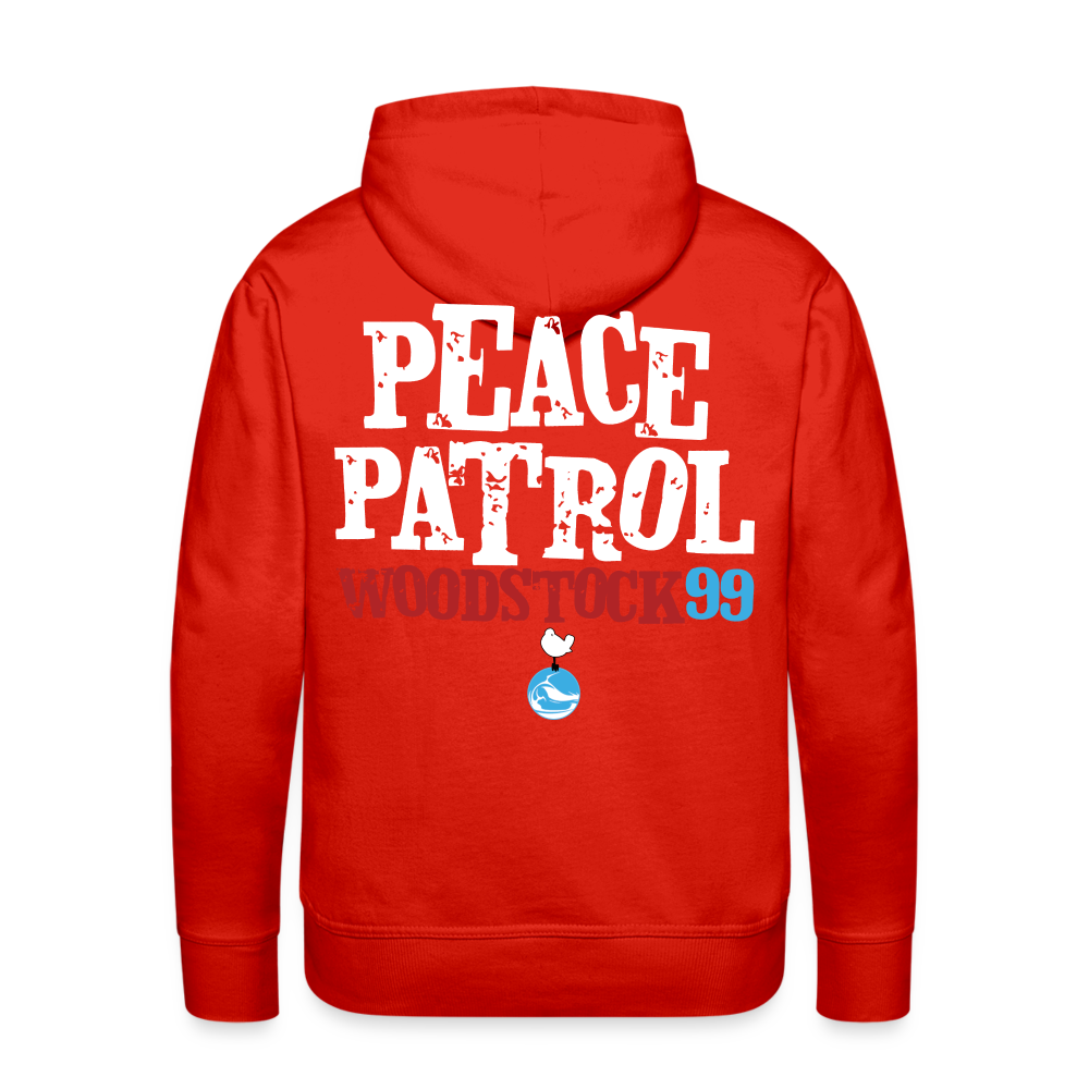Woodstock 99 Peace Patrol - Hoodie - red