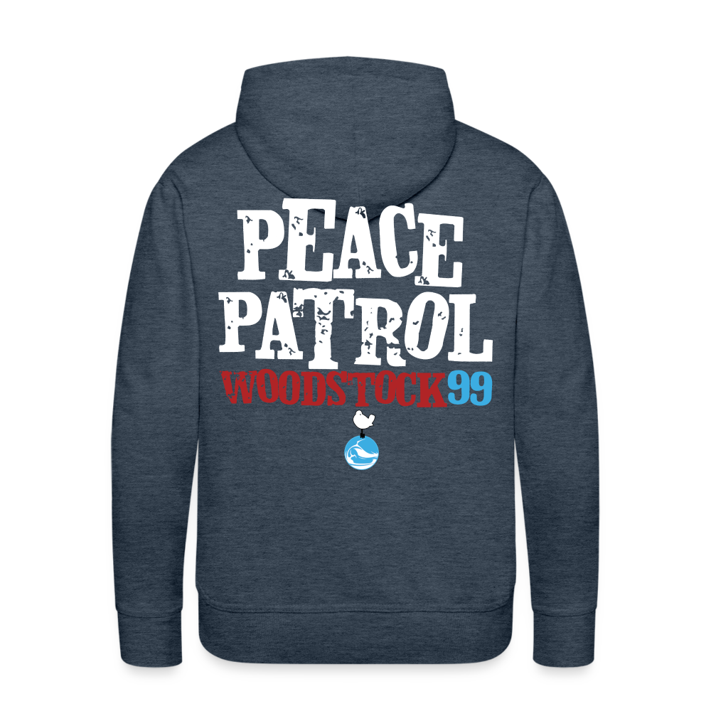 Woodstock 99 Peace Patrol - Hoodie - heather denim