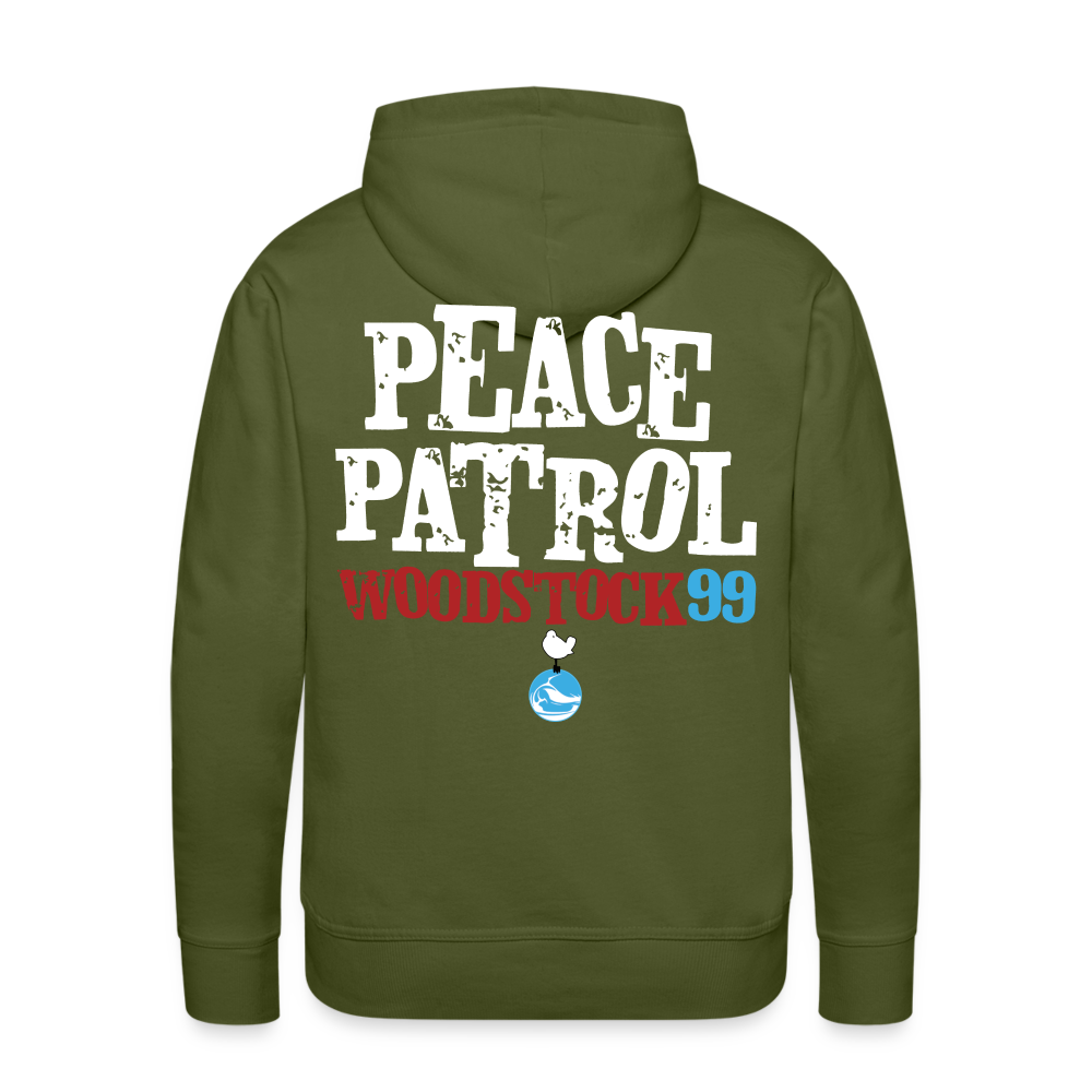 Woodstock 99 Peace Patrol - Hoodie - olive green