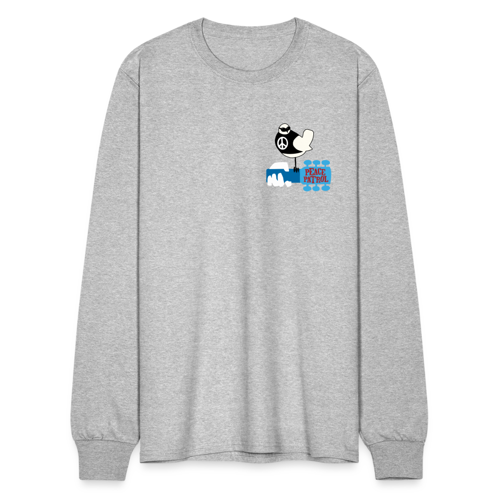 Woodstock 99 Peace Patrol - Longsleeve - heather gray