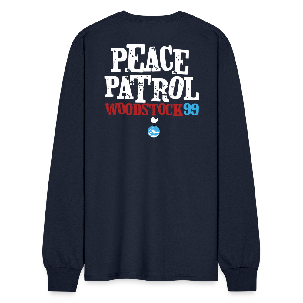 Woodstock 99 Peace Patrol - Longsleeve - navy