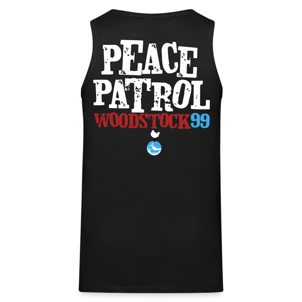 Woodstock 99 Peace Patrol - Men’s Premium Tank - black