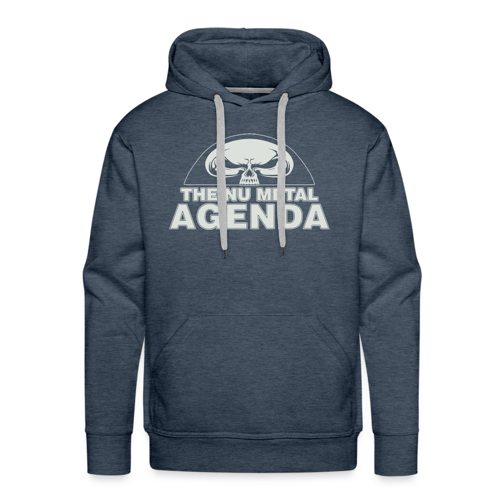 NMA Skull - Hoodie - heather denim