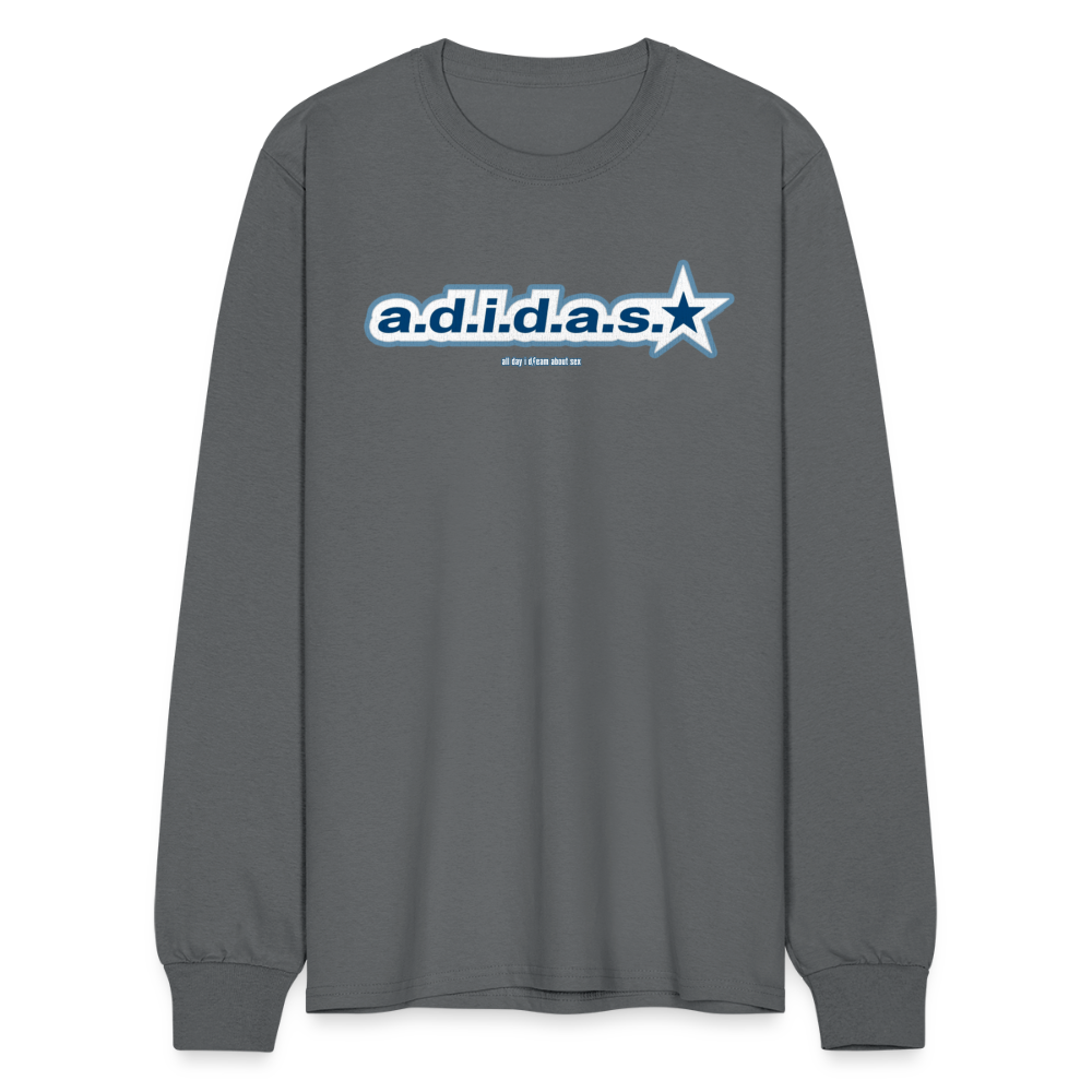 All Day I Dream About Sex - Long Sleeve - charcoal