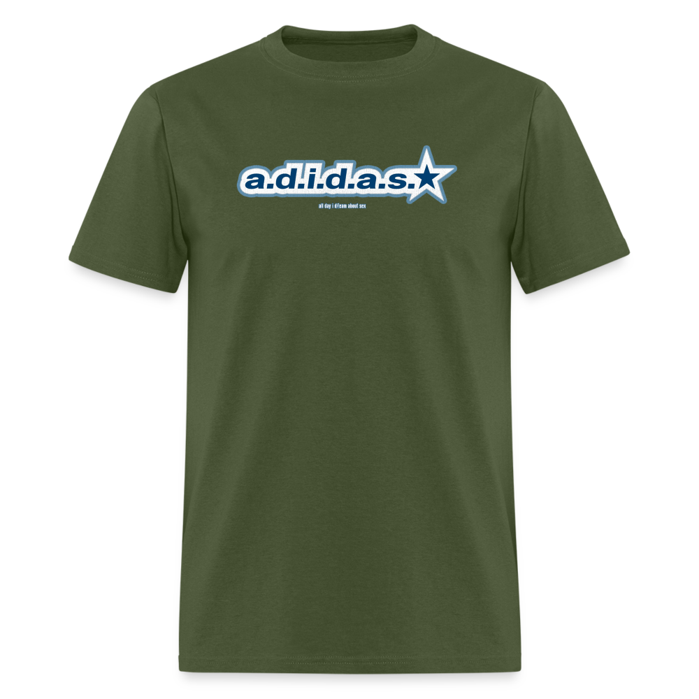 All Day I Dream About Sex - Tee - military green