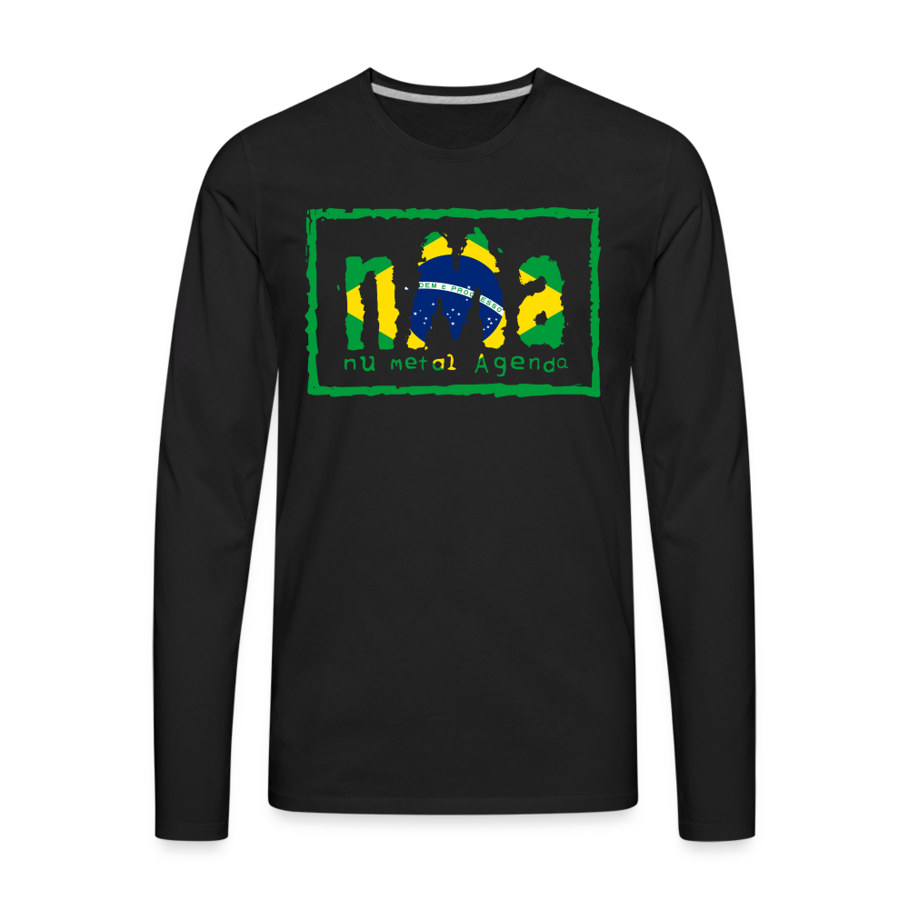 NMA Brazil Mentioned Edition - Long Sleeve T-Shirt - black